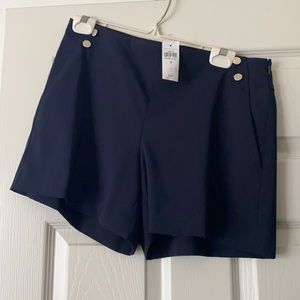 Navy Blue Sailor Shorts